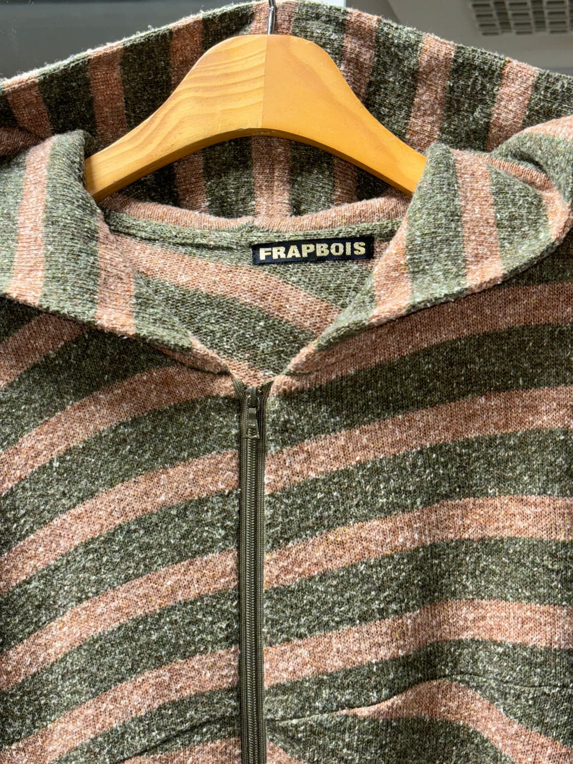 Frapbois 스트라이프 후드집업 상품이미지5