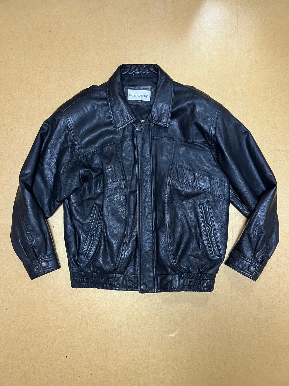 빈티지 양가죽 레더자켓 상품이미지1