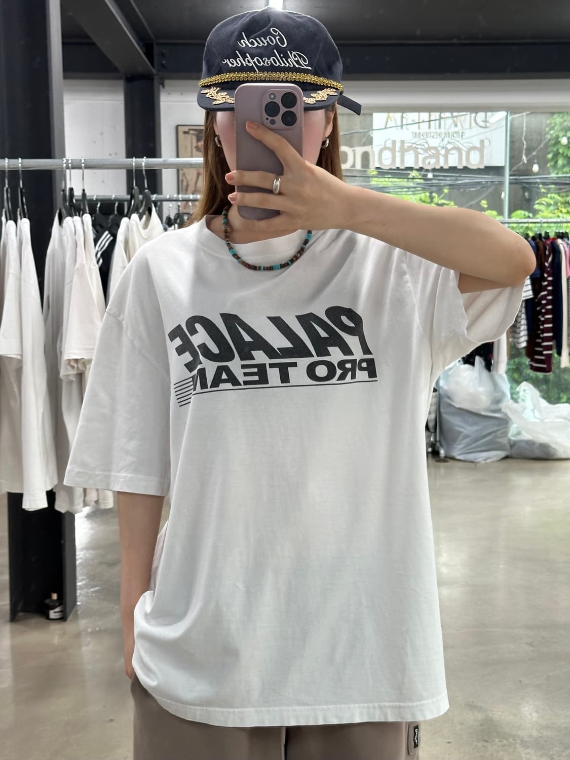 팔라스 19ss 프로 툴 화이트 반팔티 상품이미지1