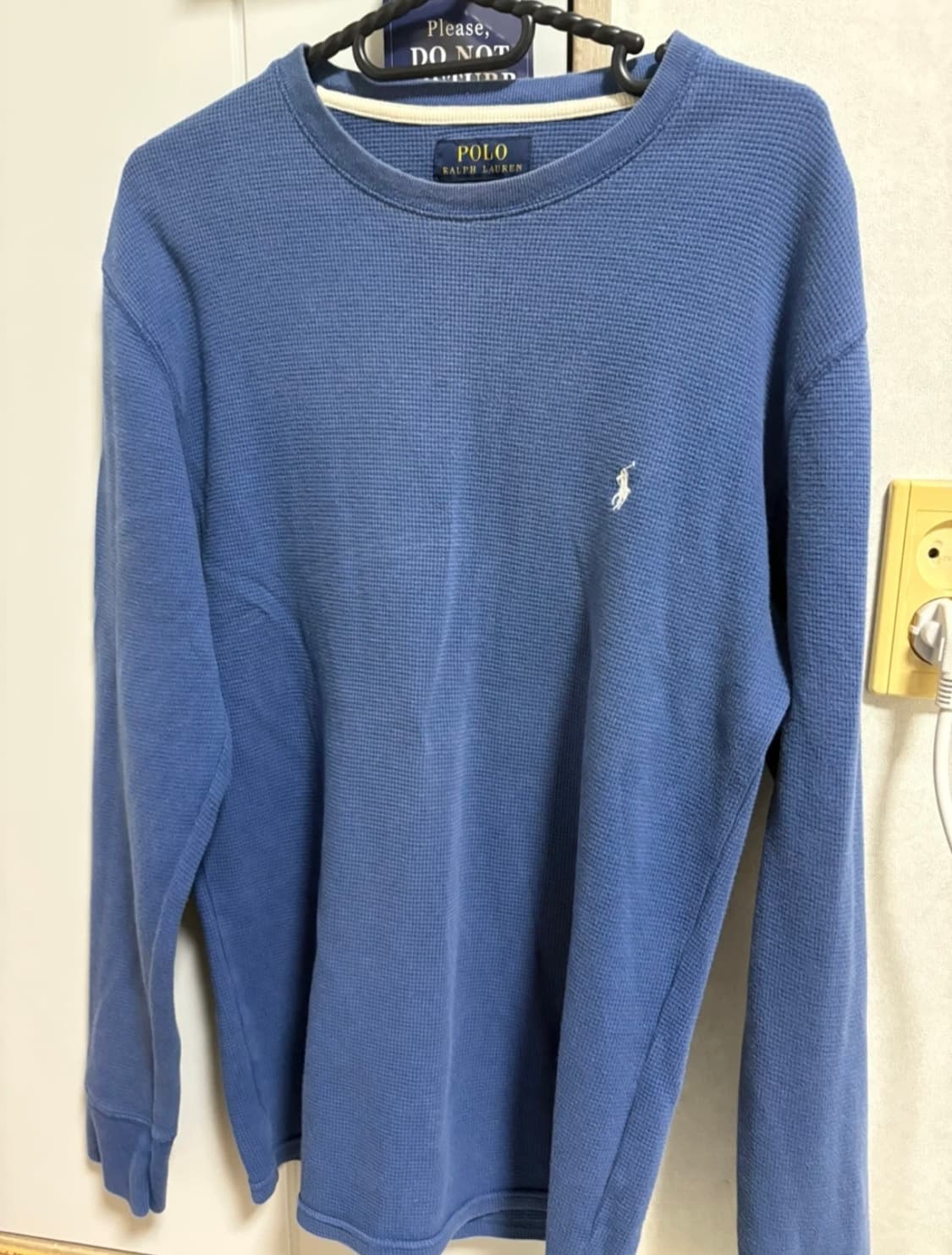 폴로 랄프로렌 와플니트 롱슬리브 상품이미지1