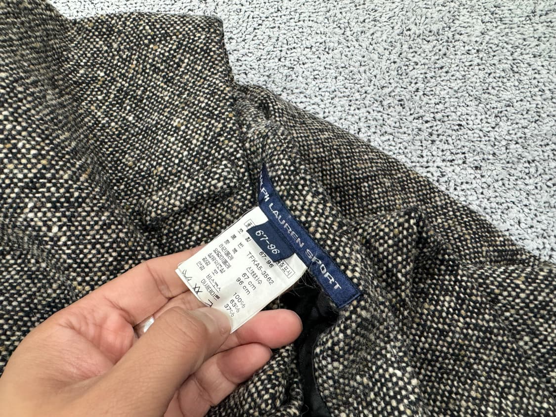 폴로 랄프로렌 울 모직 부츠컷바지 상품이미지4