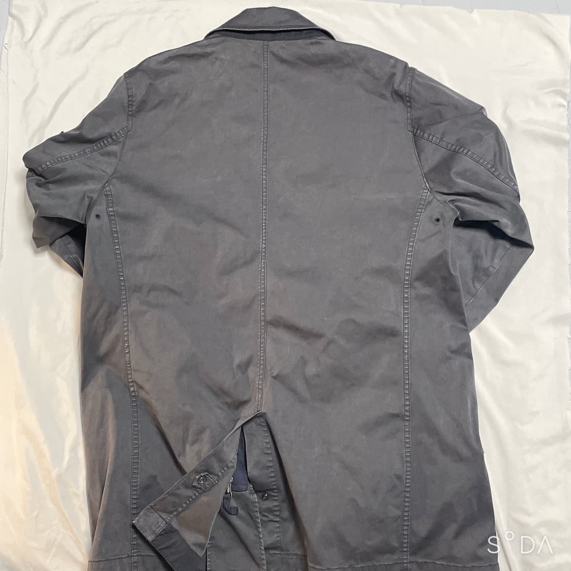 스톤아일랜드 왁스 코트 그레이 상품이미지7