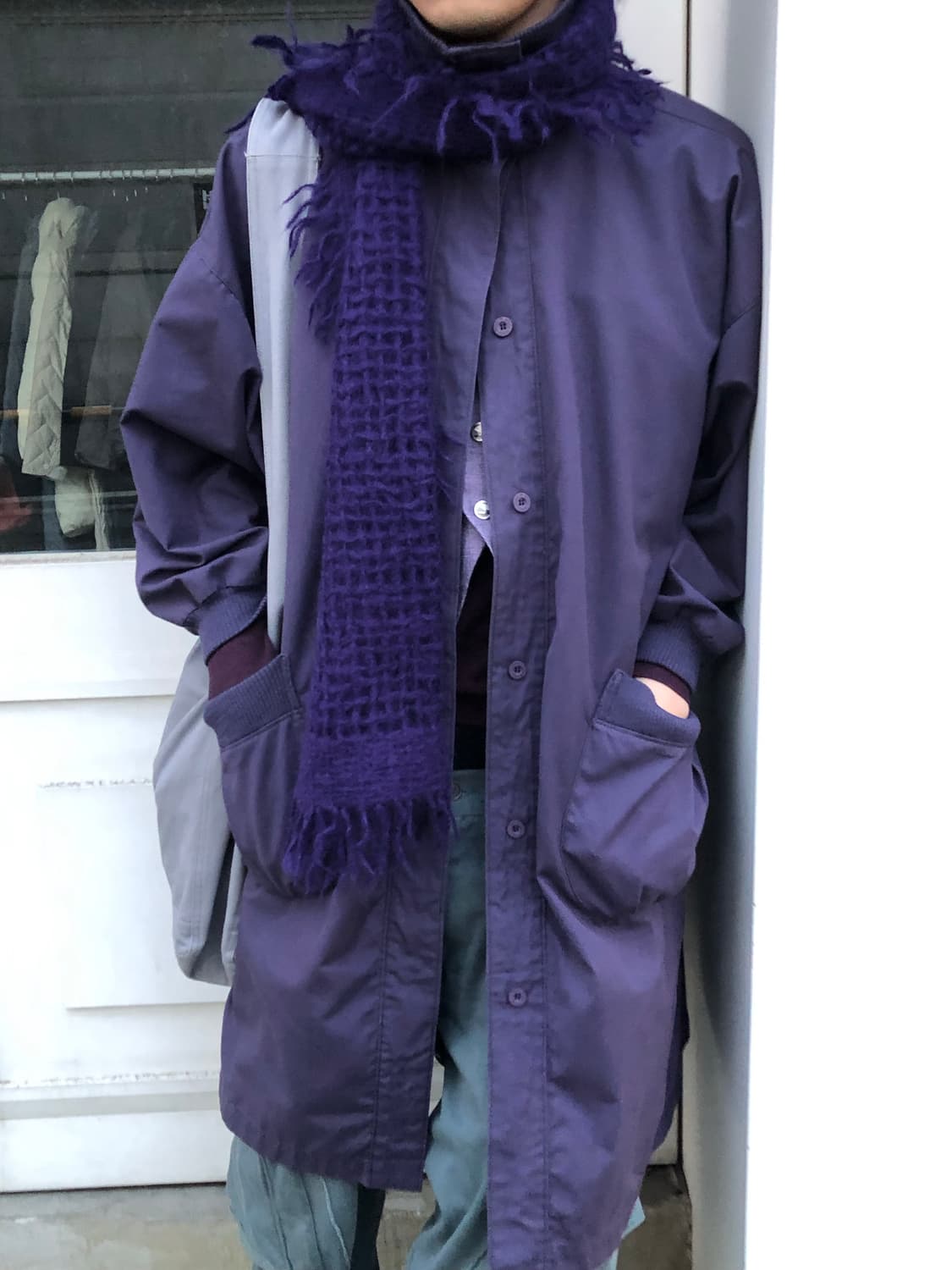 이세이미야케 낙하산 하이넥 코트 상품이미지3