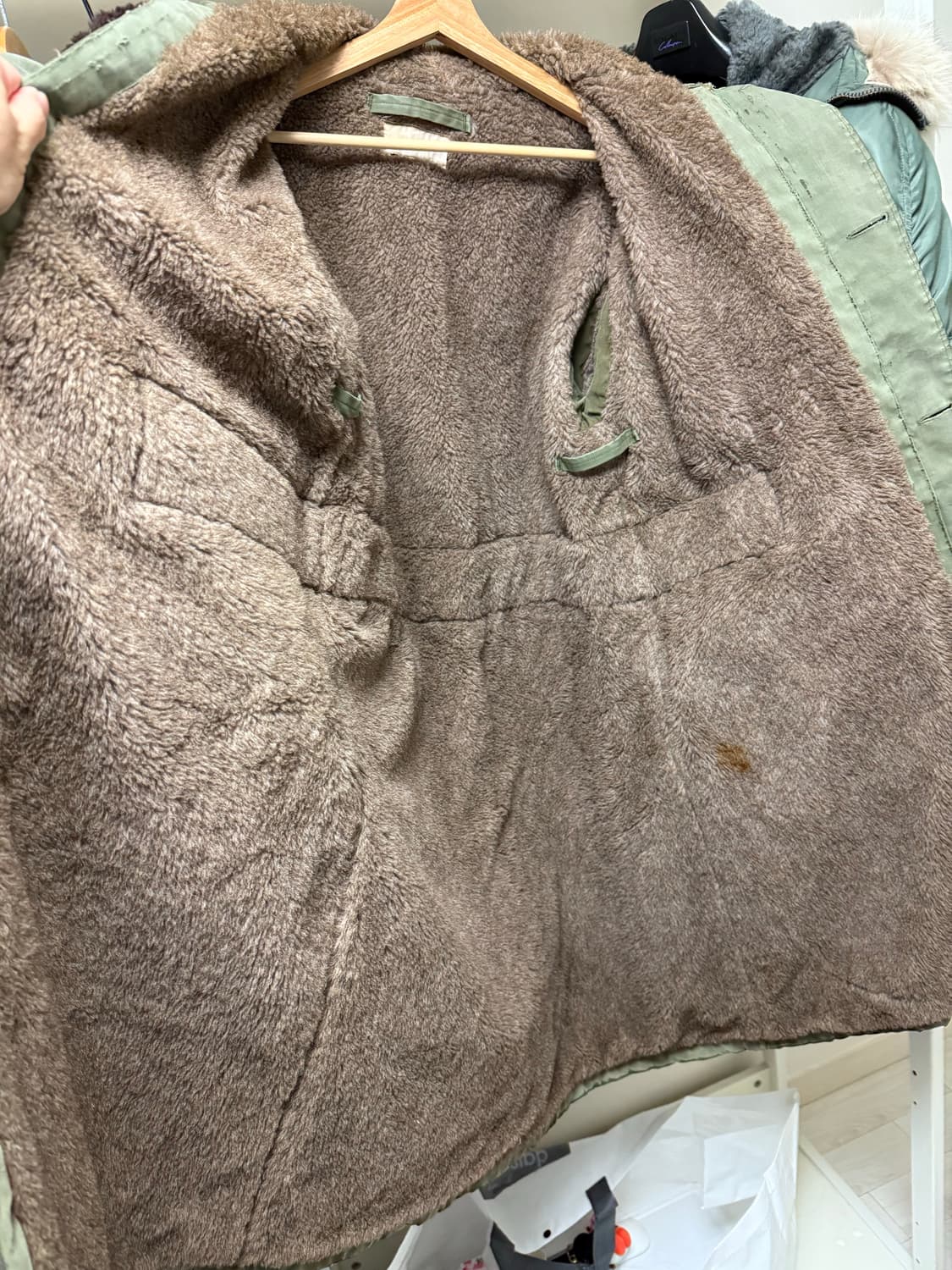 40s 미해군 USN 덱파카 알파카 빈티지코트 상품이미지7