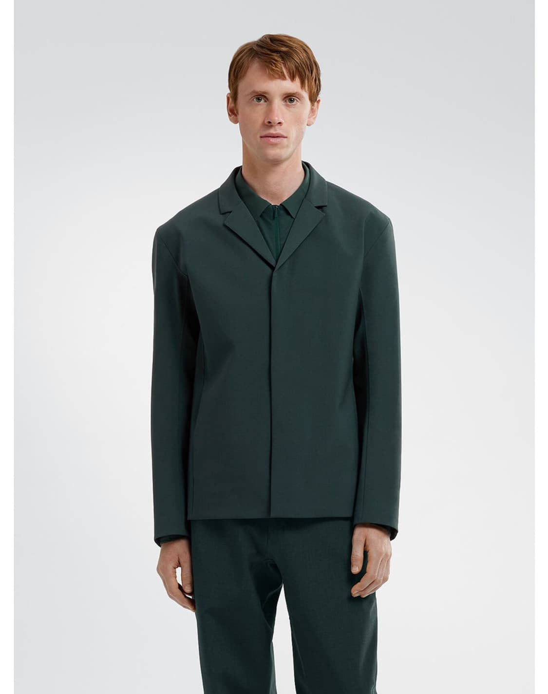 [S]베일런스 스페레 테크 울 블레이저 딥 주니퍼 상품이미지2