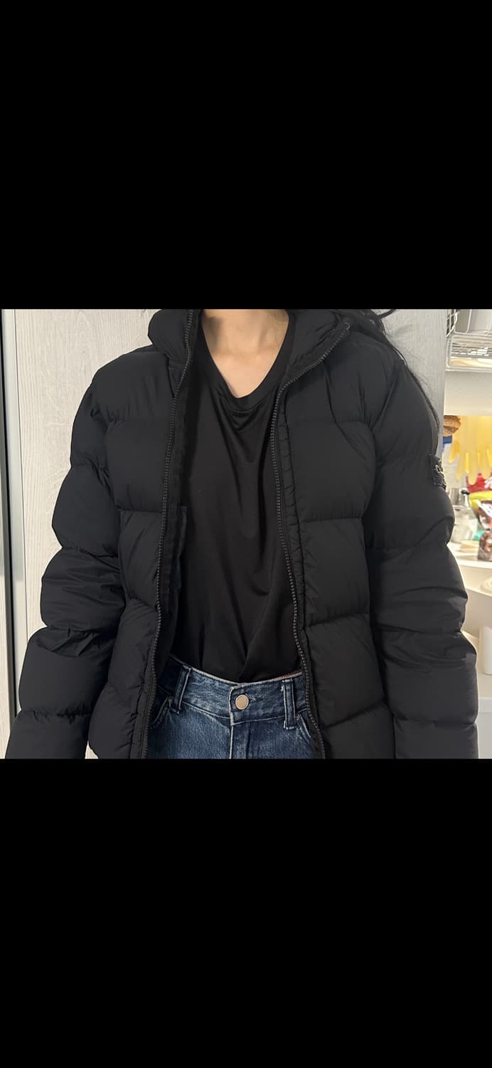 24FW 스톤아일랜드 키즈 패딩 블랙 12세 상품이미지7