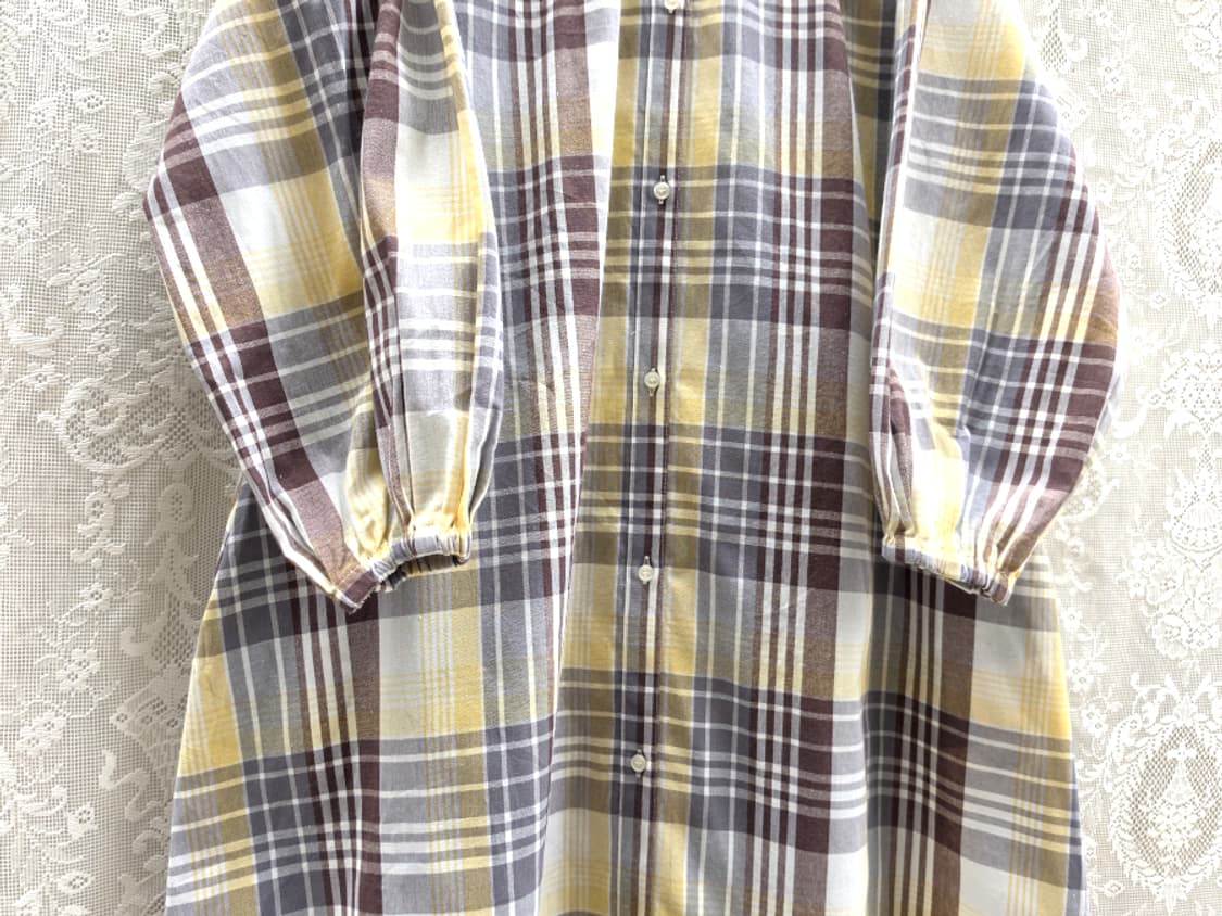 사만사 모스 2 체크원피스 상품이미지3