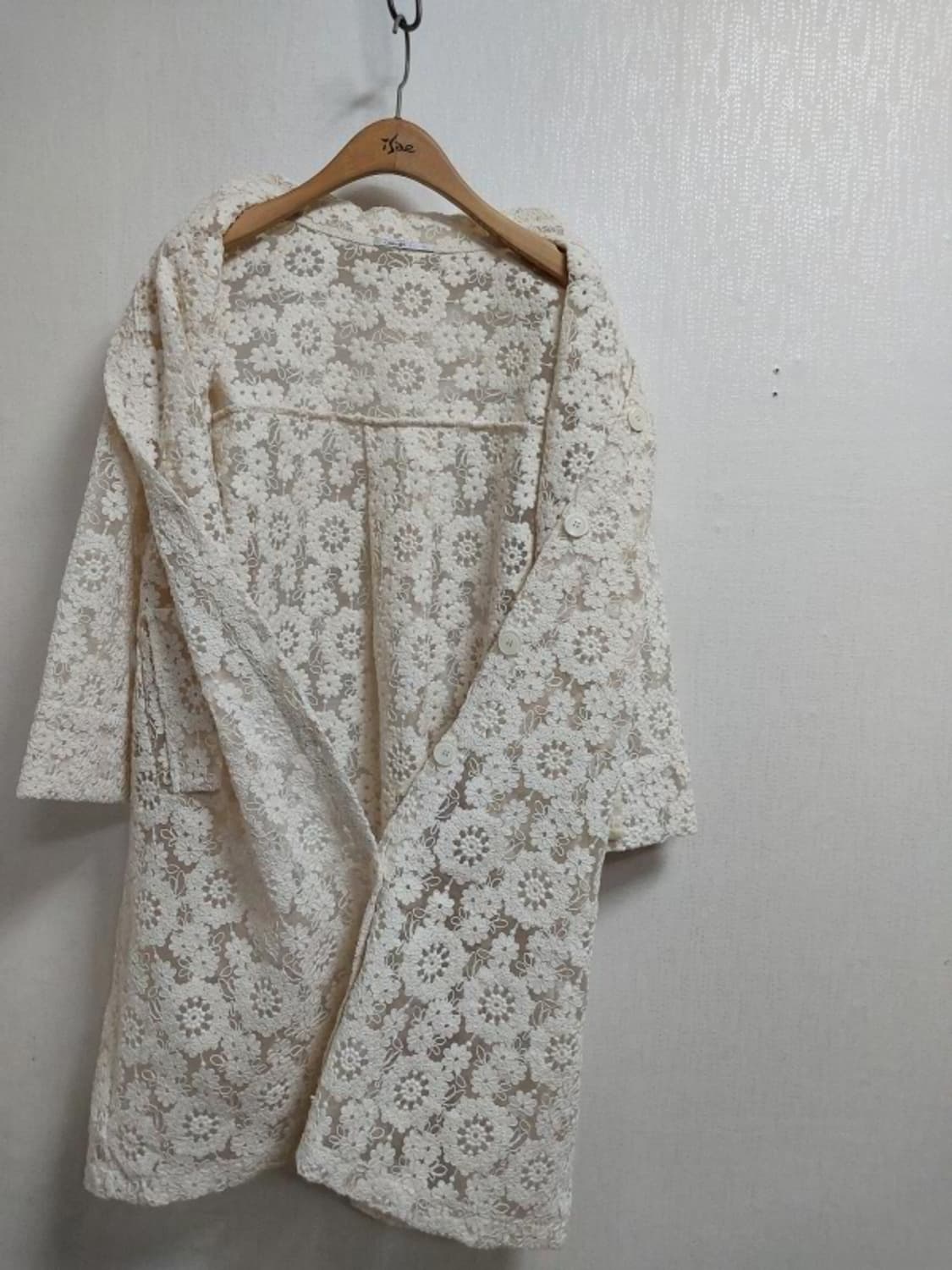 Covergirl 100%면레이스 코트 햅버형 미착 6 상품이미지10