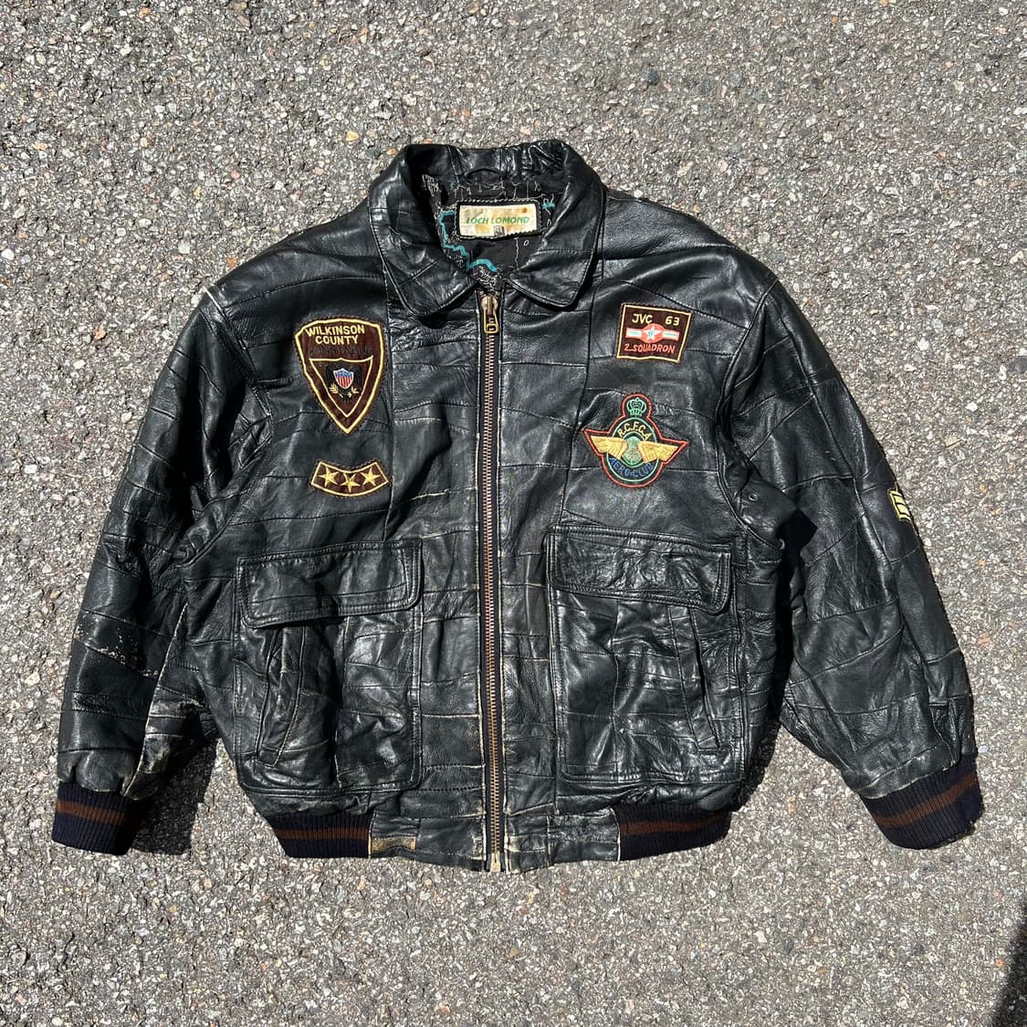 Vintage Loch Lomond G1 Leather Jacket 상품이미지1
