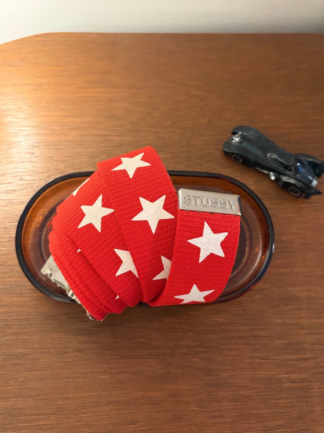 90-00s 올드 스투시 old stusdy 스타 로고 웹 벨트 상품이미지3