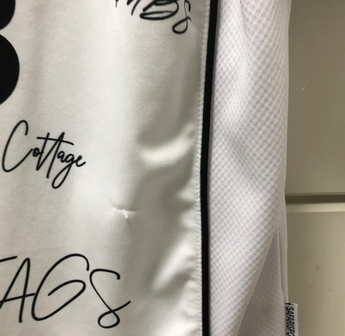 사파리스팟 유니폼 져지 화이트 0 사이즈 상품이미지6