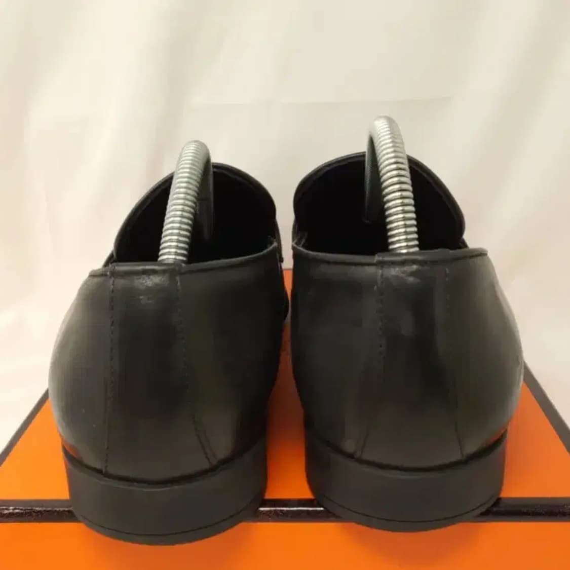 [정품] 에르메네질도 제냐 실버 비트 가죽 로퍼 (280/EEE) 상품이미지6