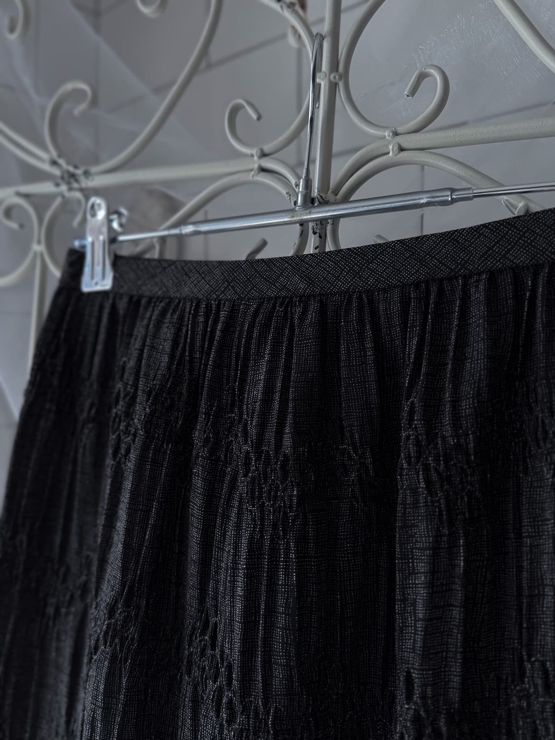 Bokashi Wrinkle Long Skirt 0324 상품이미지4