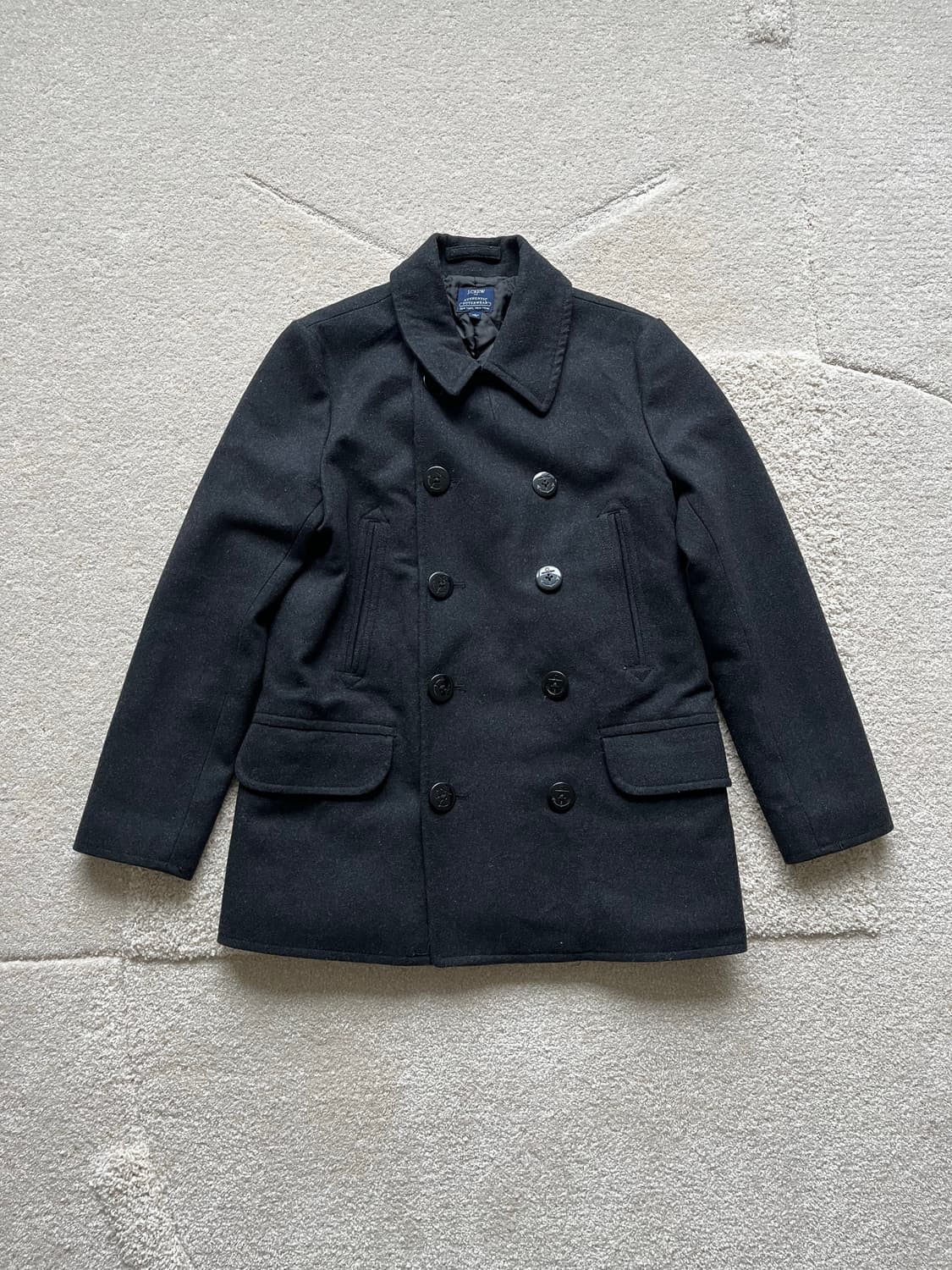 제이크루 뉴욕 클래식 울 피코트 (100-103) 상품이미지2