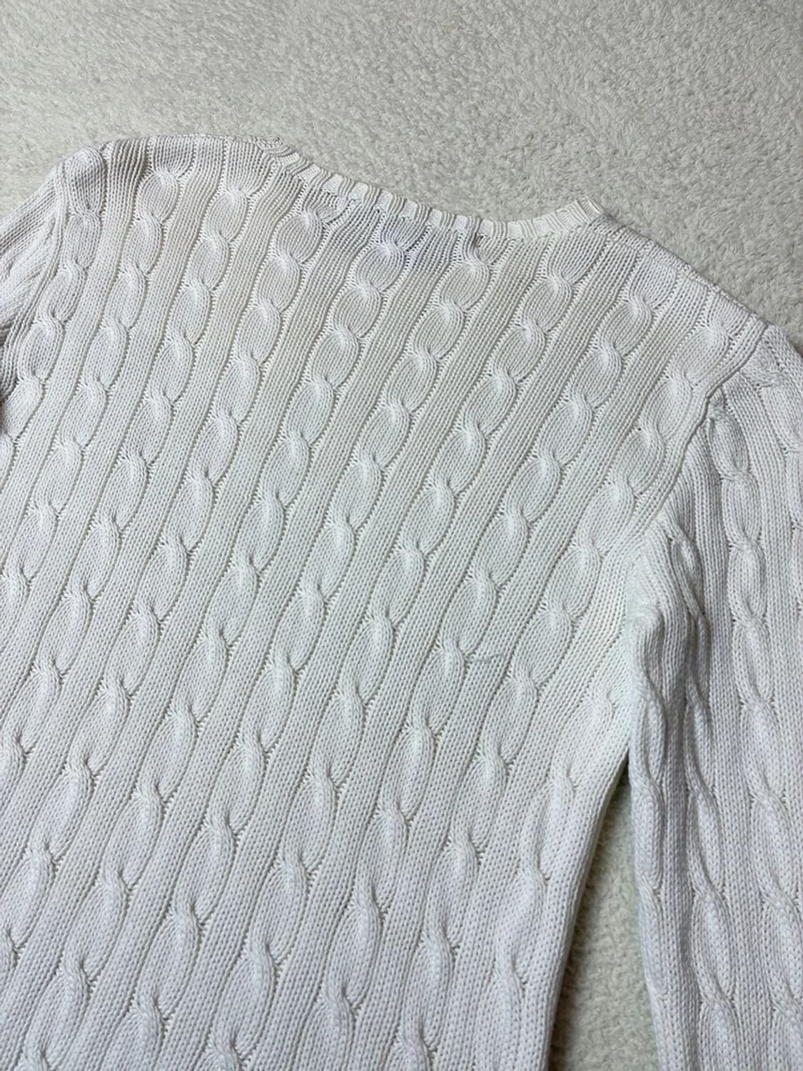 폴로 랄프로렌 00's 코튼 꽈배기 니트 PN6348 상품이미지6