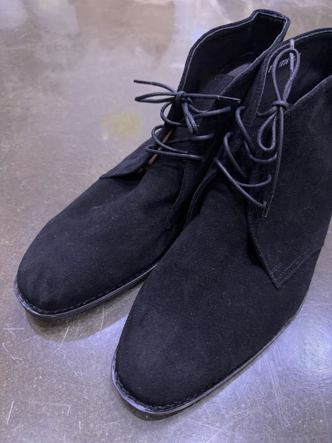 파르티콜로 스웨이드 데저트 처카부츠 블랙 275 상품이미지3