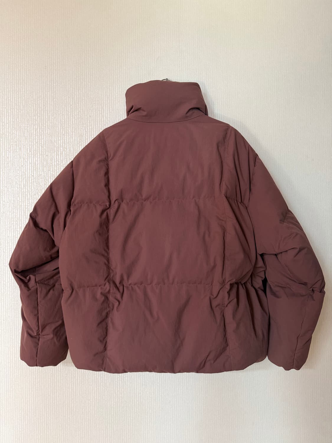 유니클로U 패디드볼륨재킷 브라운 XXL 상품이미지2