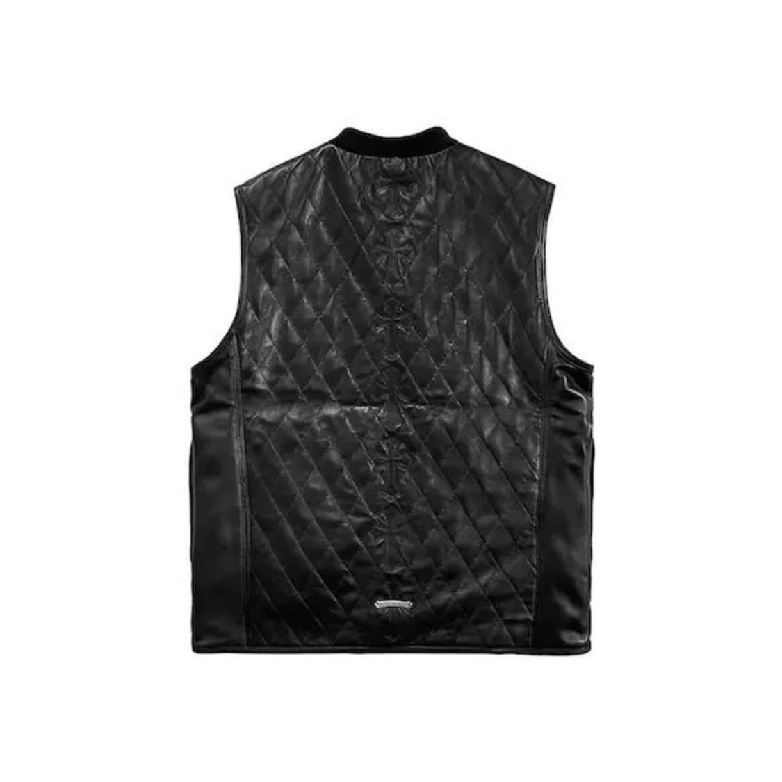 [XL] 크롬하츠 세메터리 크로스 레더 패치 파파 레더 베스트 상품이미지1