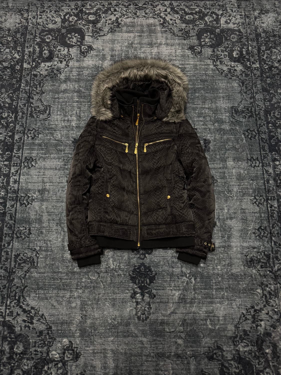 Bernings sho 00s python layered zipper f 상품이미지2