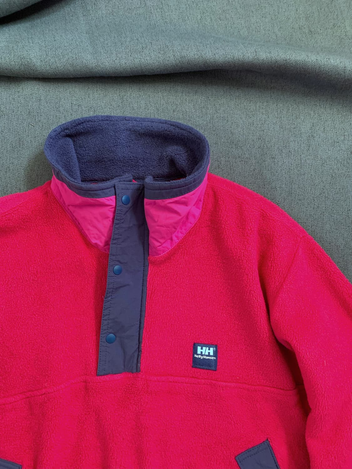 일본판 헬리한센 색감좋은 후리스 아노락 55-66 상품이미지2