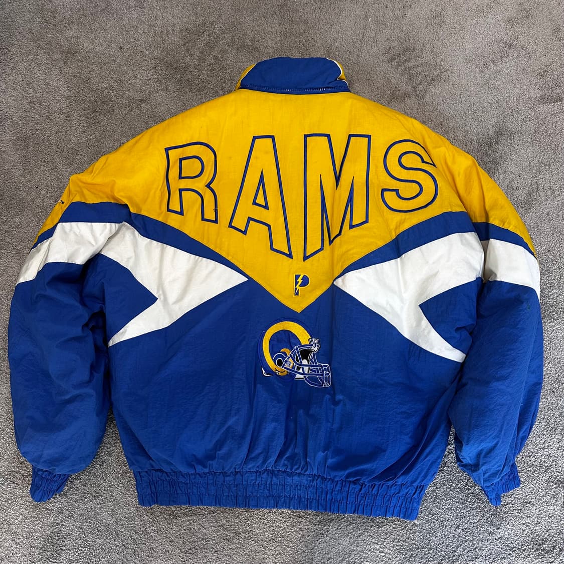 90s pro line 로스앤젤레스 램스 NFL 패딩 자켓L 상품이미지1