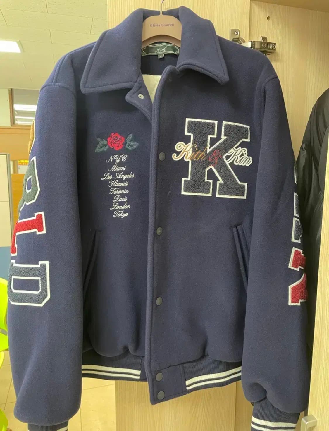 kith 바시티 코치 울 자켓(23fw) M 새상품 상품이미지3