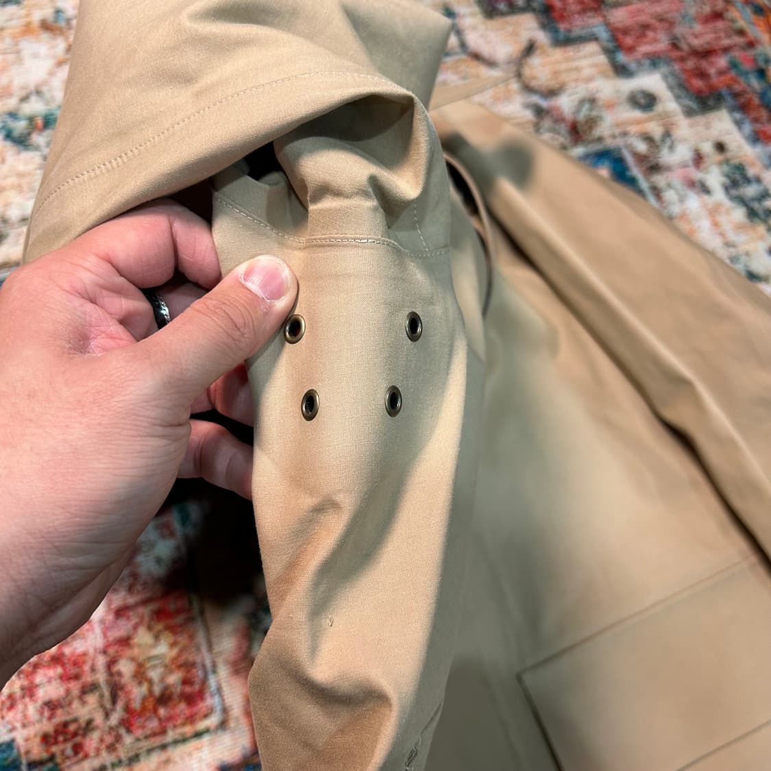 [L] 00s 폴로 랄프로렌 심실링 레인 필드코트 상품이미지3