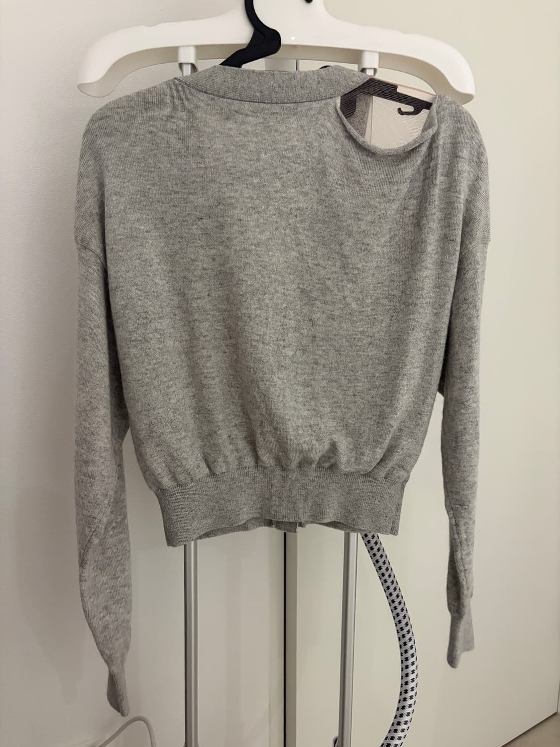 알렉산더왕 시스루 튤 원숄더 가디건 상품이미지4