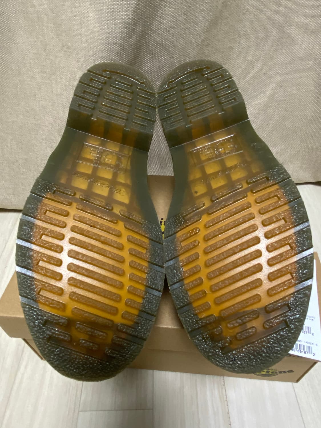 [uk6/250] 닥터마틴 1461 앰버서더 캐슈 브라운 상품이미지4