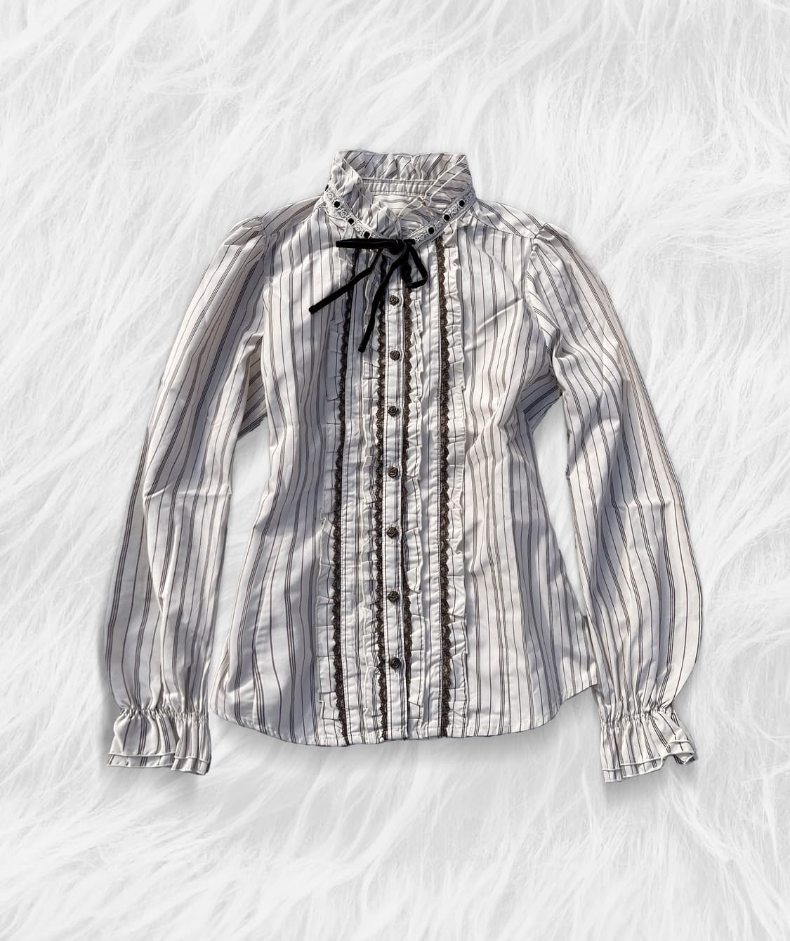 Axes femme stripe shirt 엑시즈팜 공겜여주 클래식 셔츠 상품이미지1