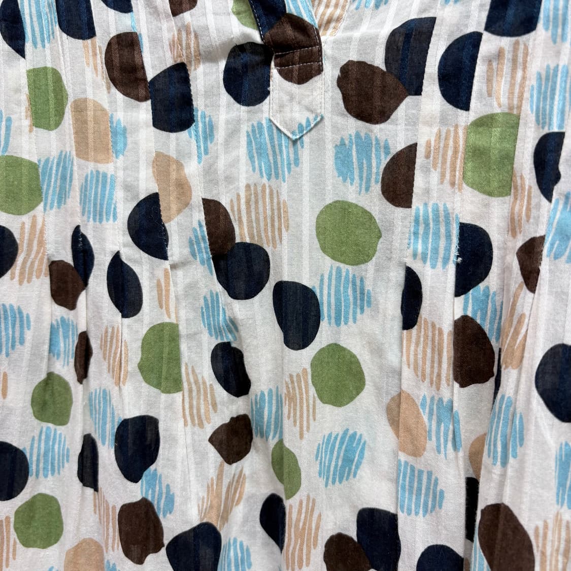 LAURA ASHLEY 도트 롱 블라우스 JPN 상품이미지3