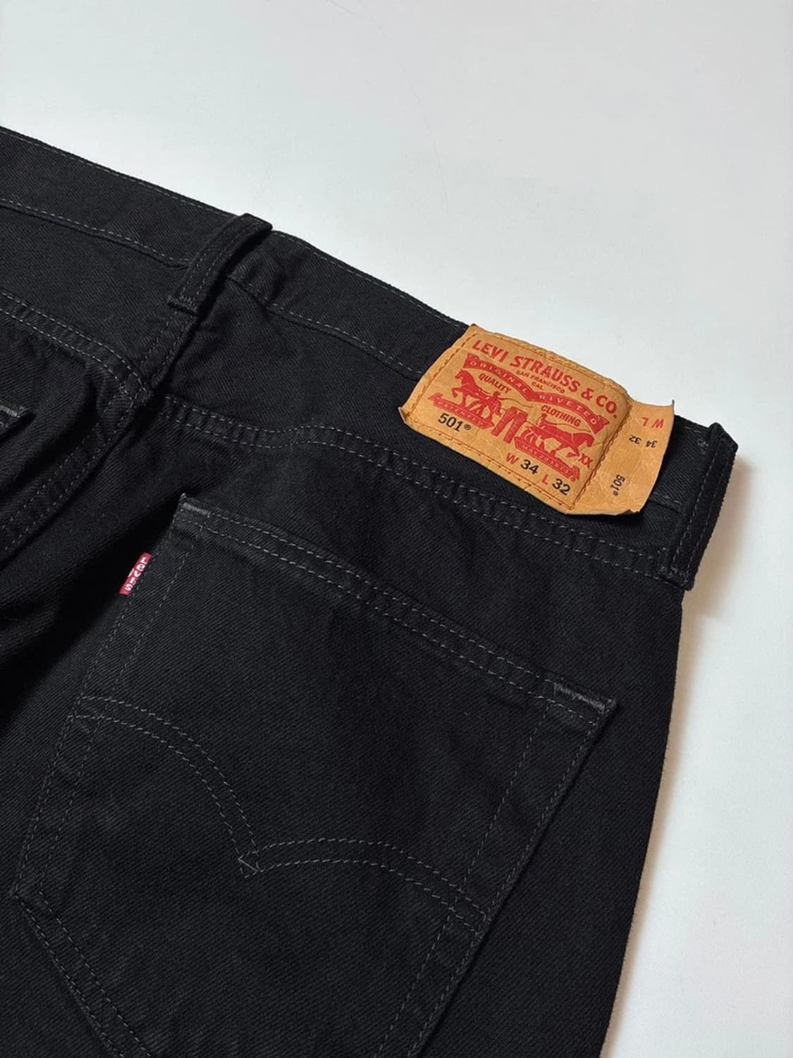 리바이스 00's 501 스트레이트 진청 데님 팬츠 PN8295 상품이미지6