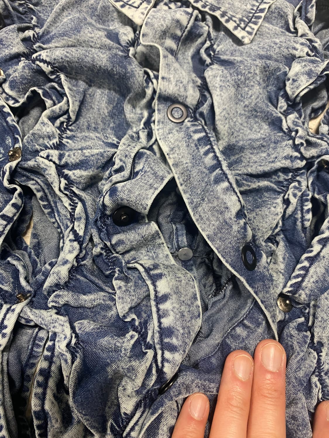 폰더럴 ponder.er 데님 셔츠 상품이미지4