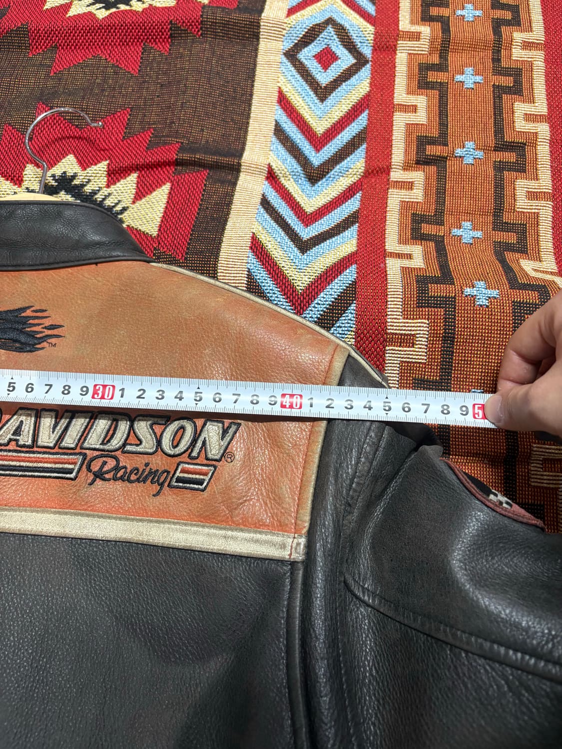 할리데이비슨 카우하이드 레이싱 레더자켓 상품이미지10