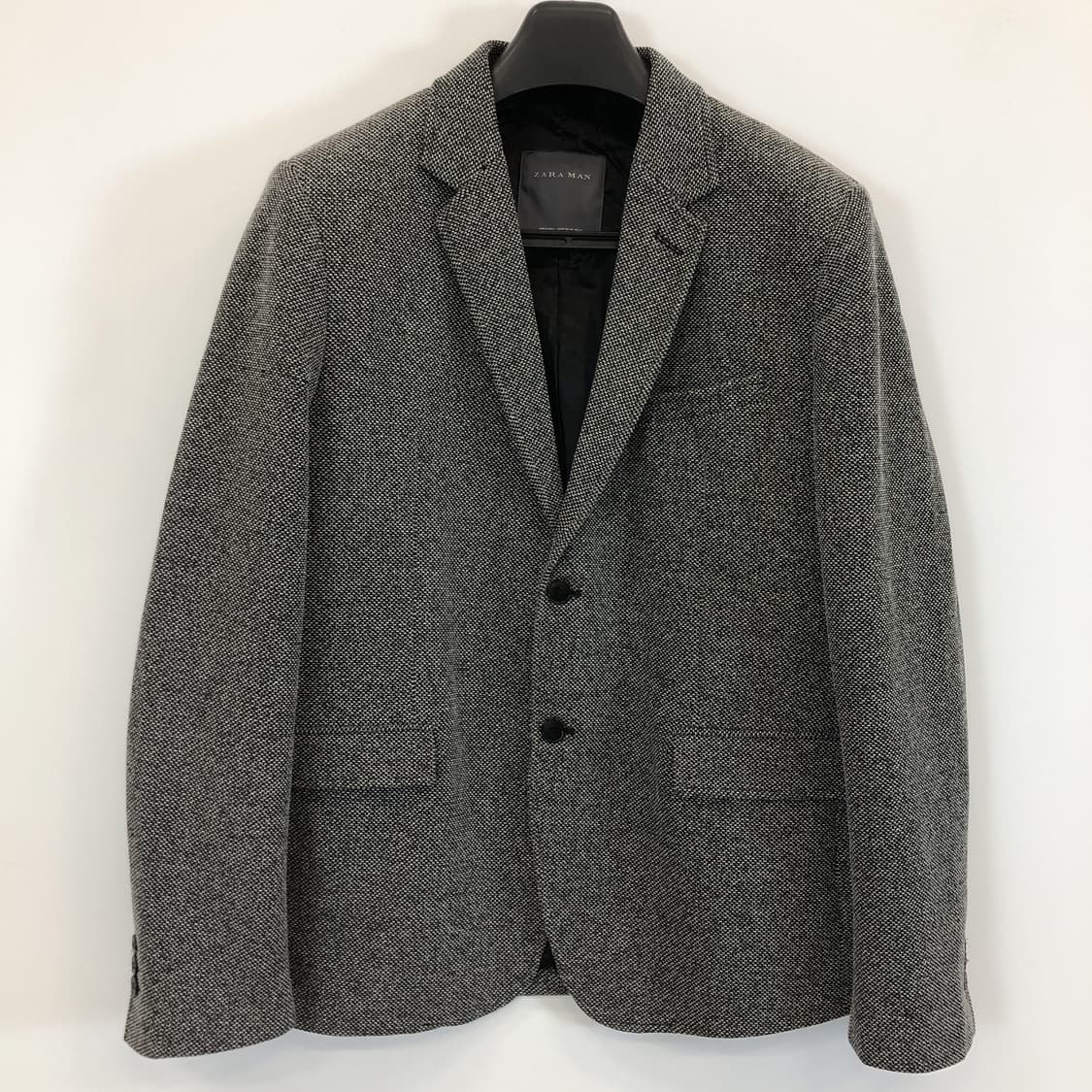 자라 그레이 트위드 혼방자켓 105 상품이미지1