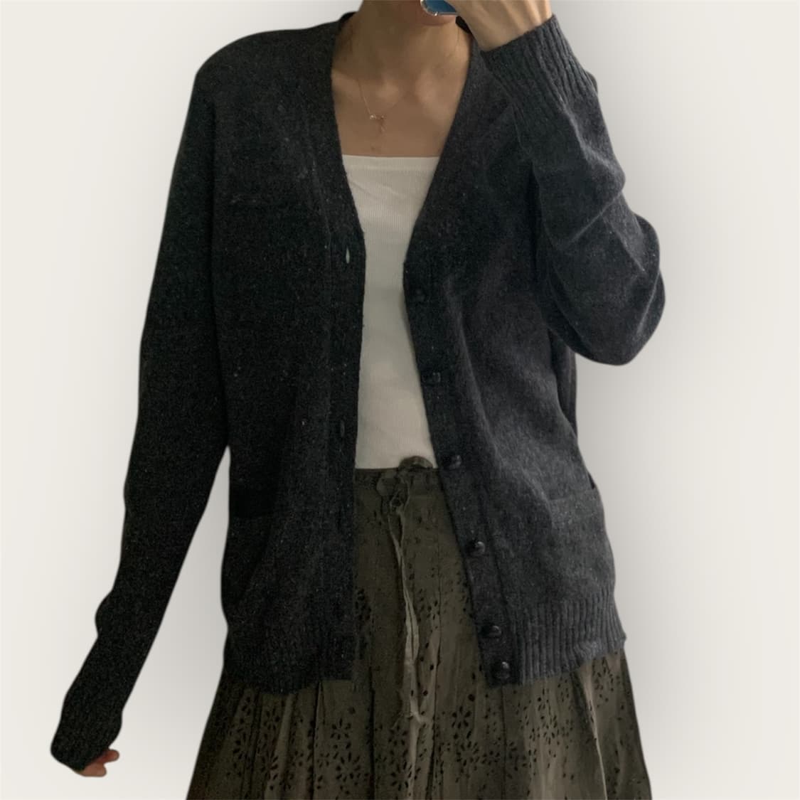 유니클로 울 가디건 상품이미지1