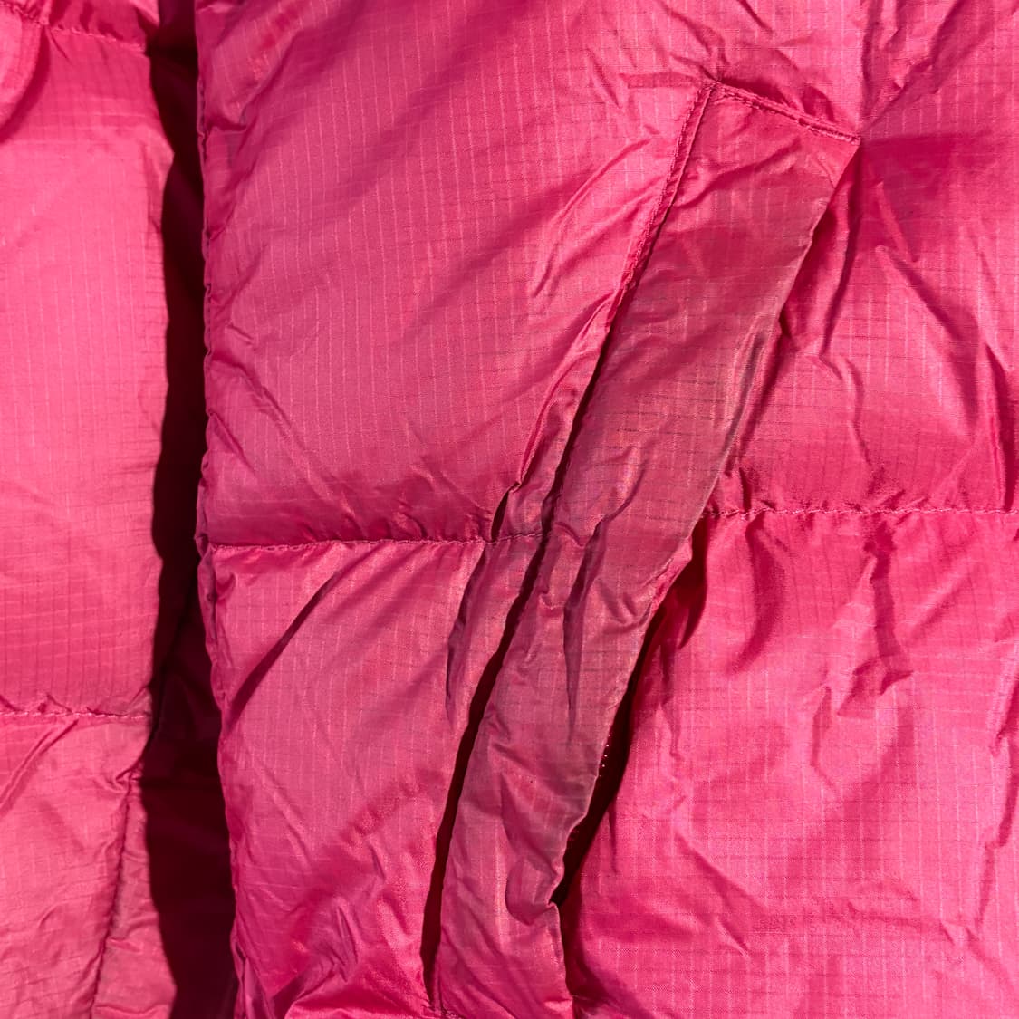 노스페이스 핑크  빈티지 패딩 자켓 상품이미지3