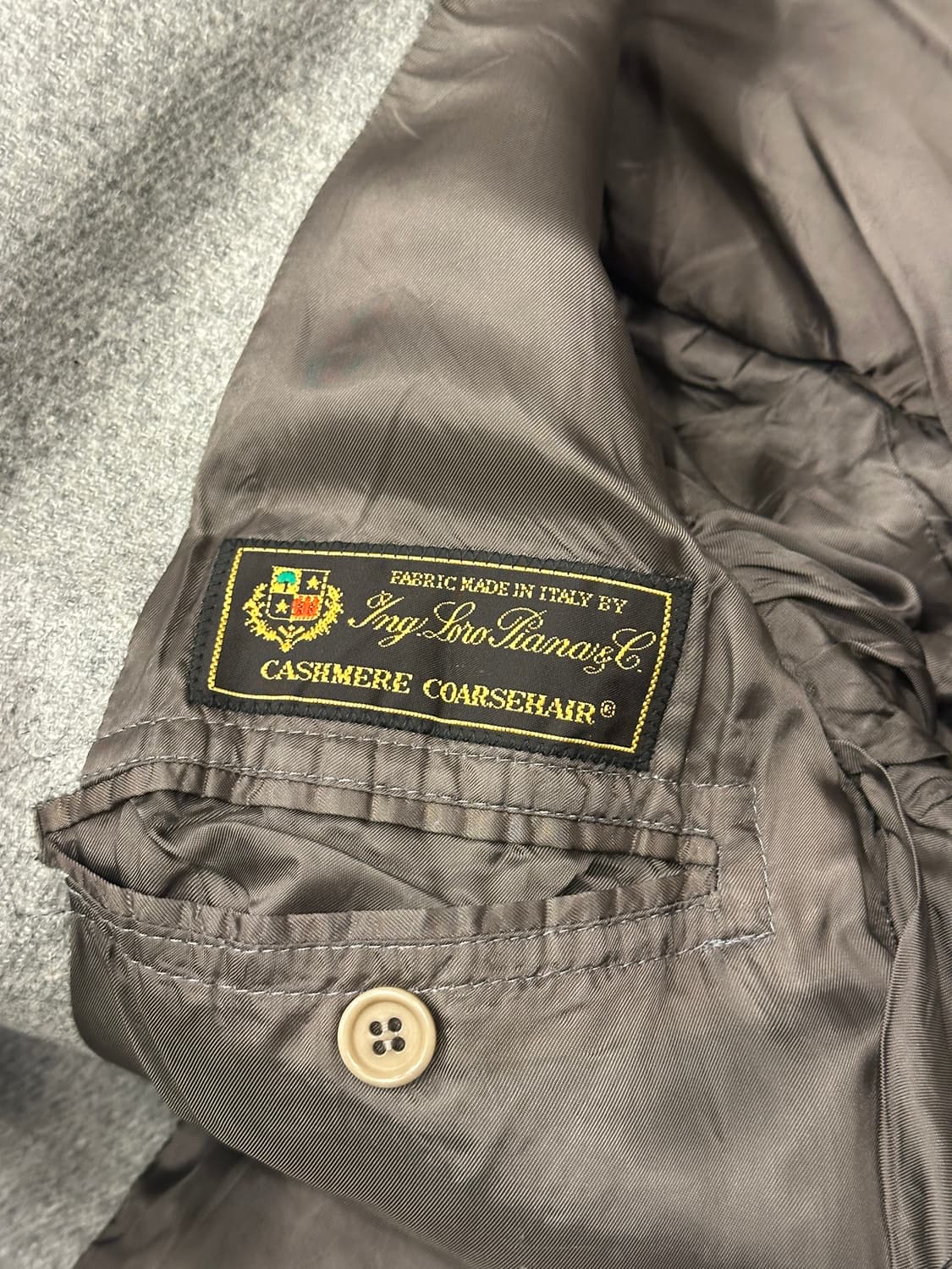 90s 브룩스 브라더스x로로피아나 캐시미어 블레이져 L 상품이미지7