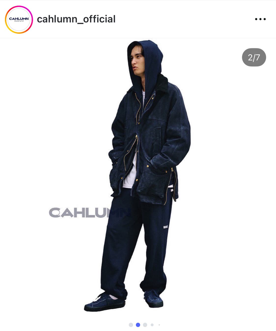 카우람 CAHLUMN Heavy Weight Hoodie 상품이미지2