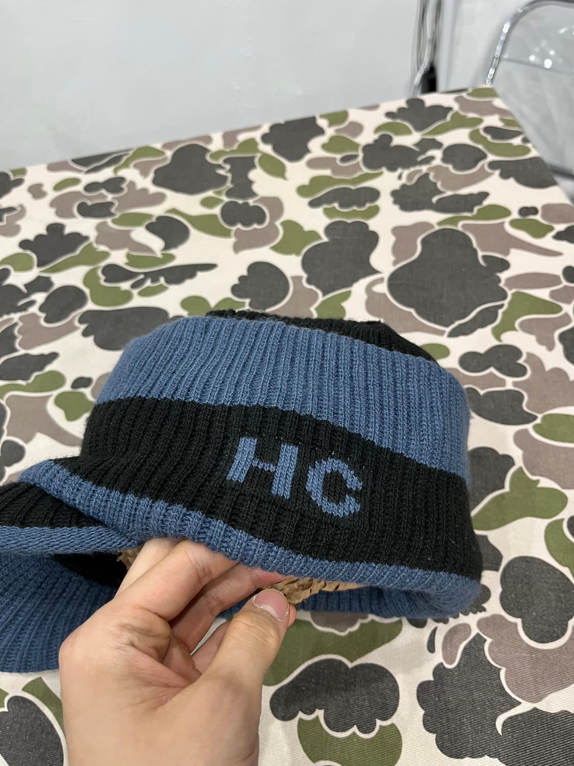 Heal Creek Y2K 니트 캡 모자 MADE IN JAPAN 상품이미지4