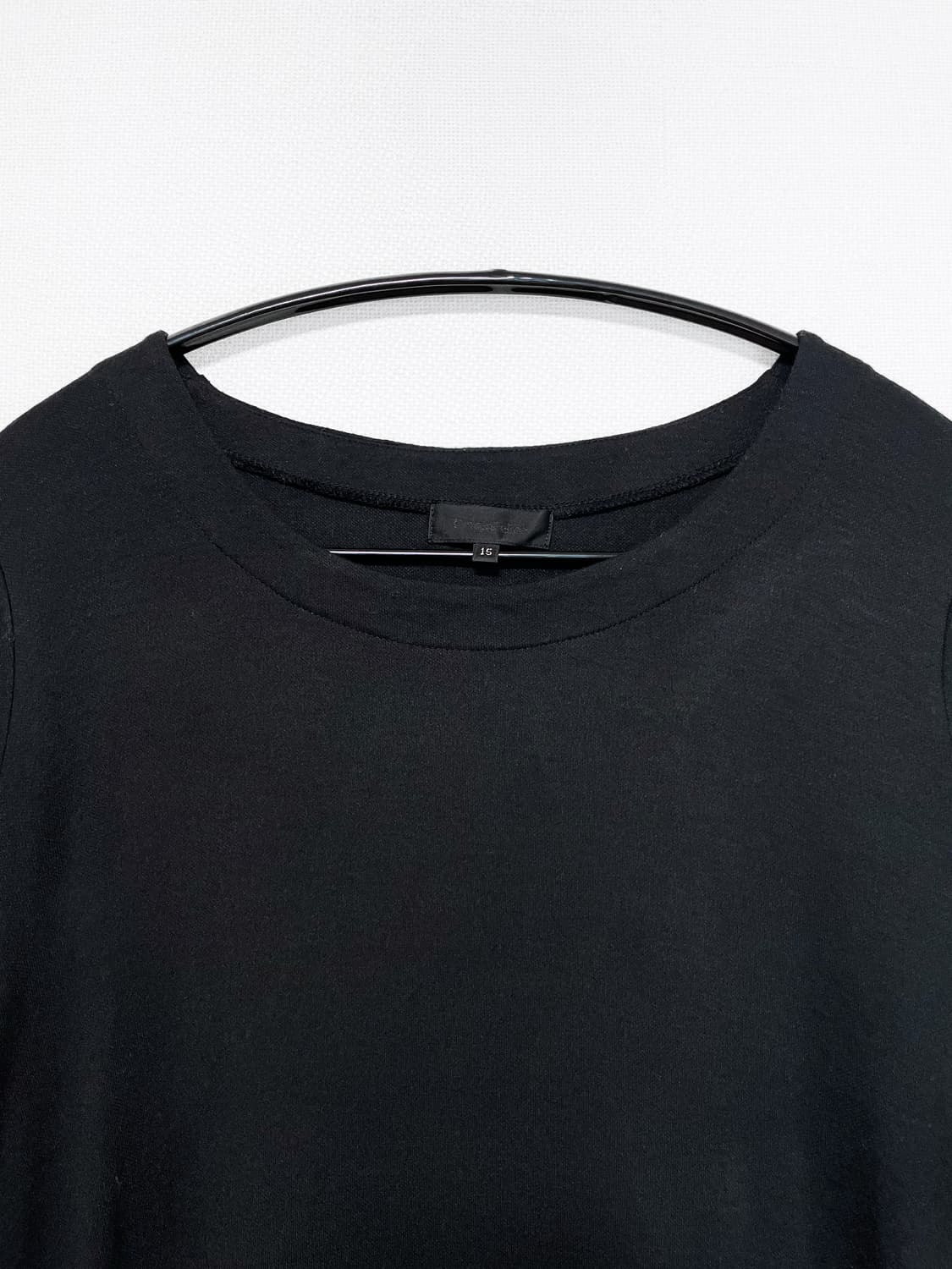 Frill Point Long Sleeve - Black 상품이미지6