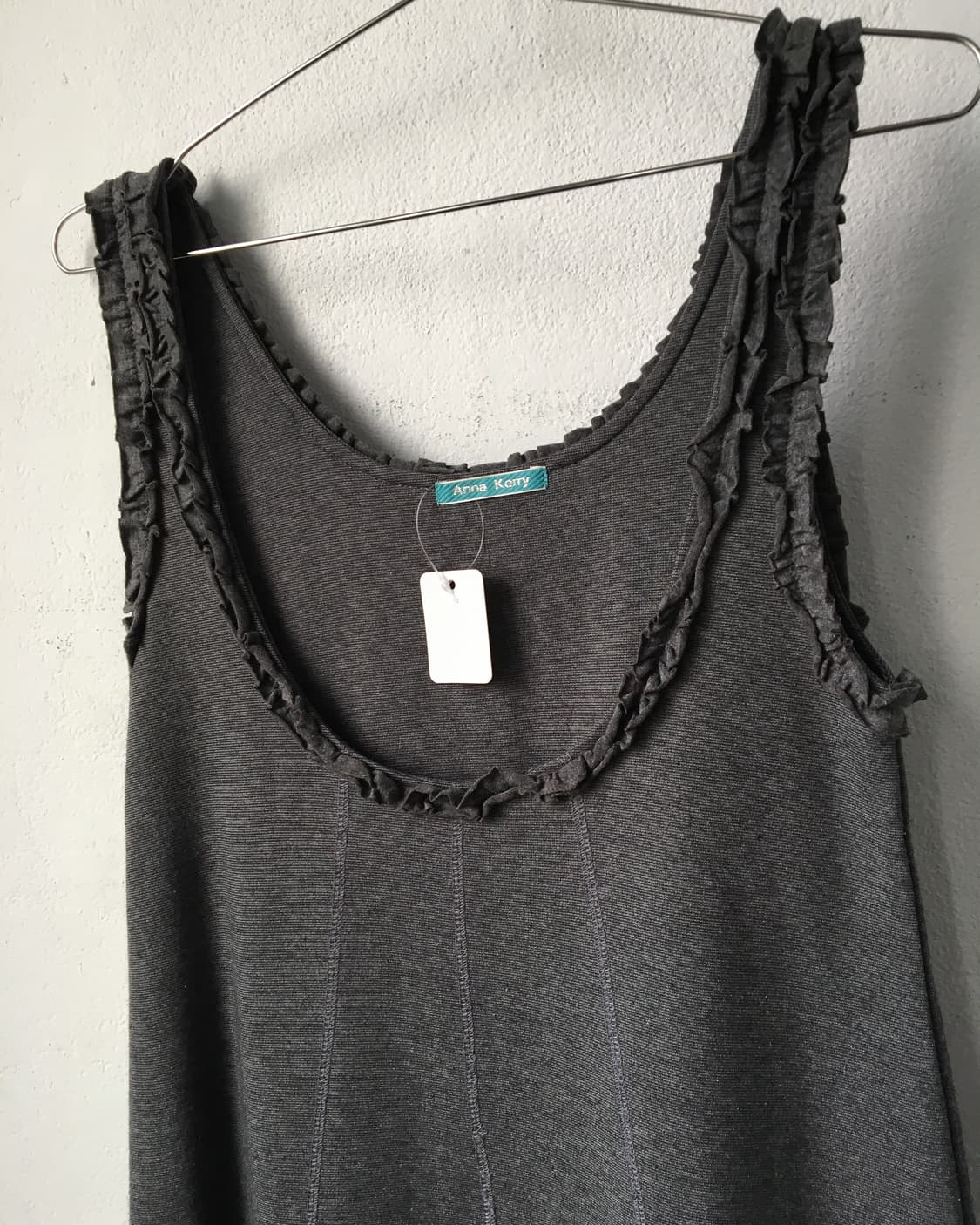 Frill trimming sleeveless onepiece 상품이미지4