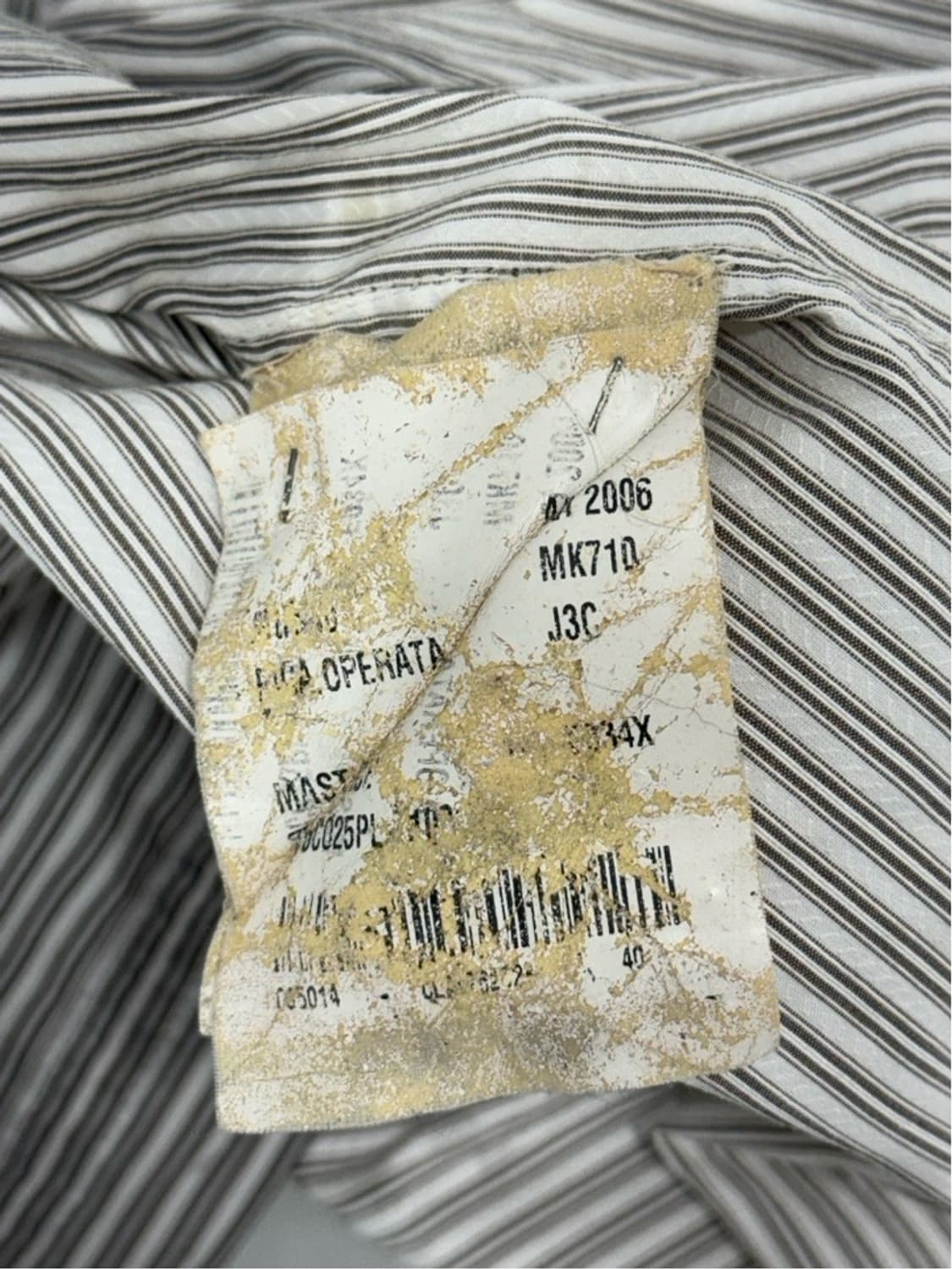 미우미우 06-07 fw 스트라이프 셔츠 상품이미지7