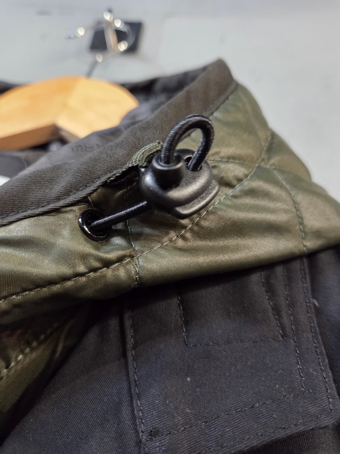 G-STAR 블랙 후드 탈부착 자켓(S/XS)남여공용 상품이미지7