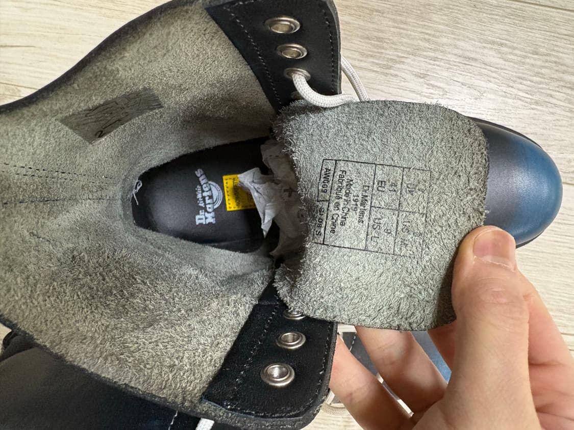 닥터마틴 1919 블루블랙 260 상품이미지7