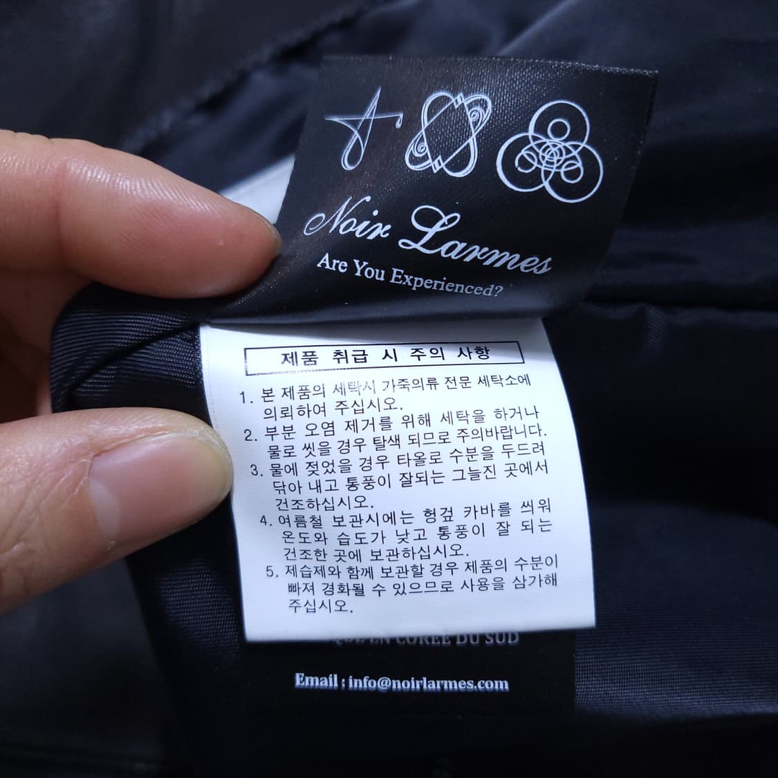 느와르라르메스 여성 양가죽자켓 55 0328 상품이미지9