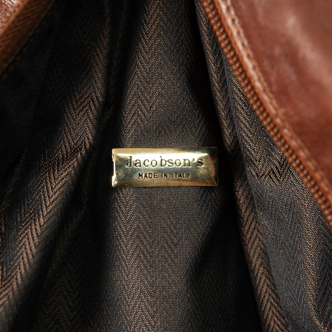 90s JACOBSON'S 이태리 메이드 리얼 레더 슬링 백  상품이미지8