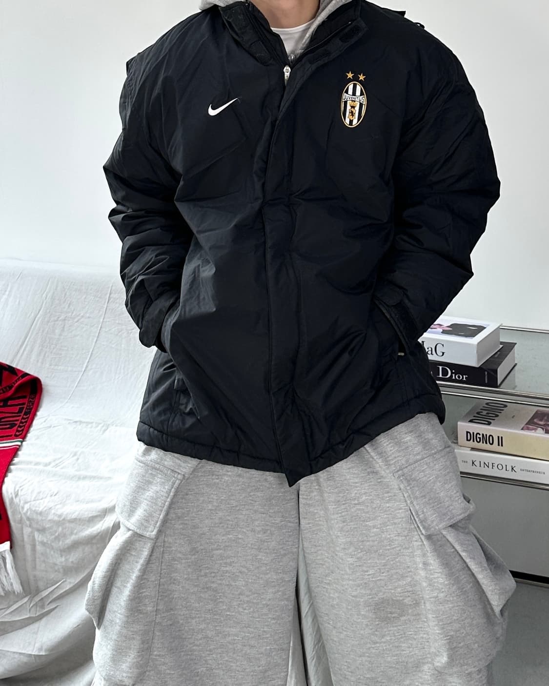 나이키 00s 유벤투스 퀄티드 점퍼 L 상품이미지2
