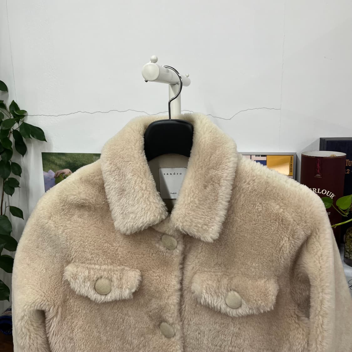 산드로 리얼 양모 무스탕 43 상품이미지2