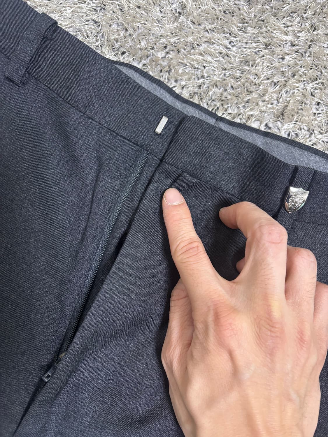 일제 DAKS 울 슬랙스 사이즈 34 상품이미지3